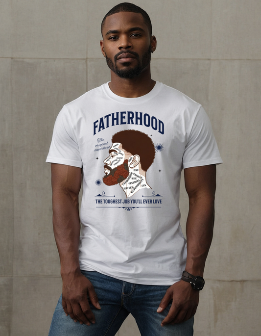 Face of Fatherhood Unisex Heavy Cotton Tee