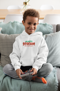 👻 "Halloween Scream: Embrace the Fright with this Haunting Hoodie!"