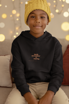 🎃 Candy Connoisseur: The Cozy Halloween Hoodie for Young Candy Lovers!