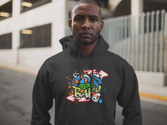 80's Baby" Retro Unisex Heavy Blend™ Hooded Sweatshirt