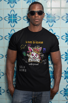 Psycho Bunny “Love Dream” Streetwear Graphic Tee